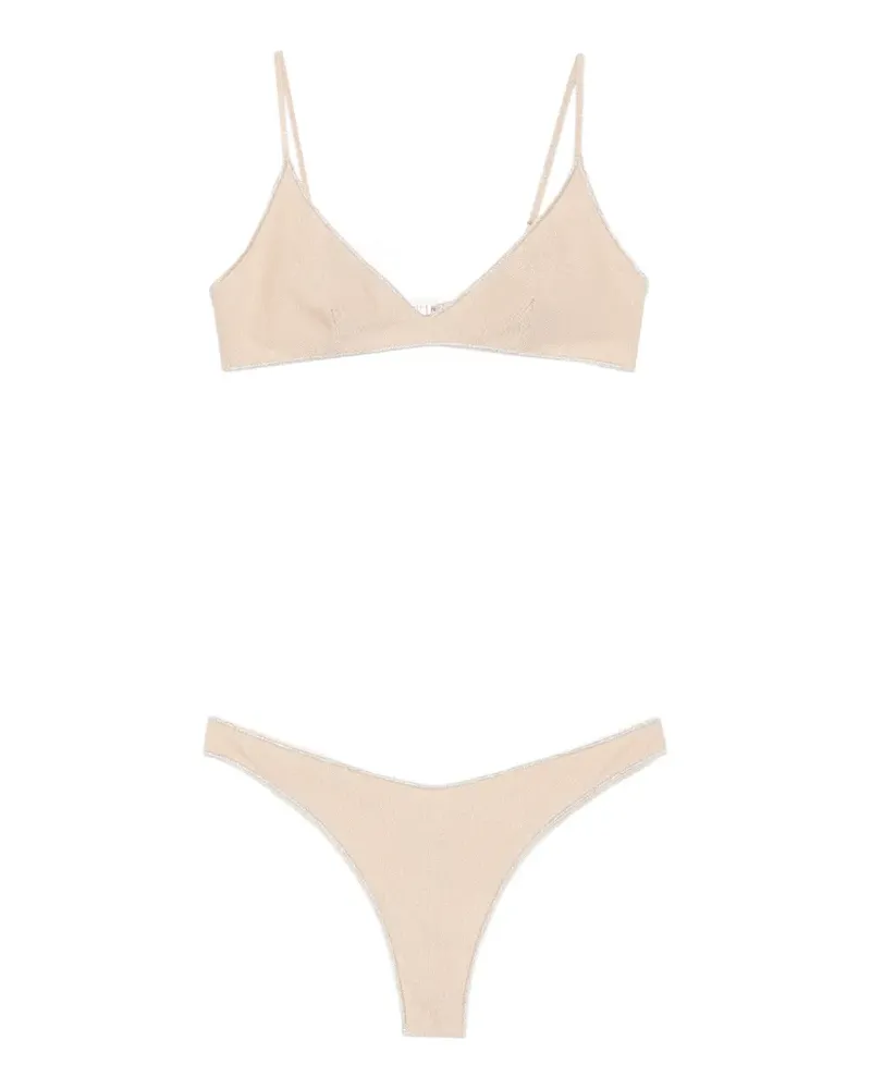 MC2 Saint Barth Paloma Overlock bikini - Nude Nude