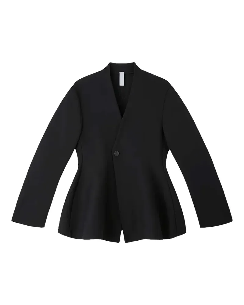 CFCL V-neck single-button jacket - Schwarz Schwarz