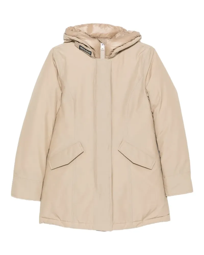 Woolrich hooded padded coat - Nude Nude