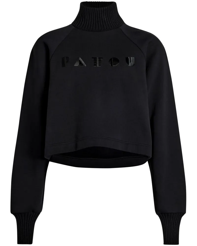 Patou Art Deco Sweatshirt - Schwarz Schwarz