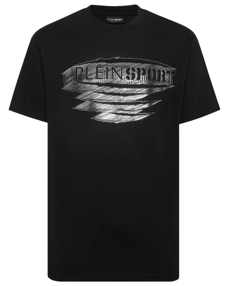 Philipp Plein T-Shirt mit Logo-Print - Schwarz Schwarz