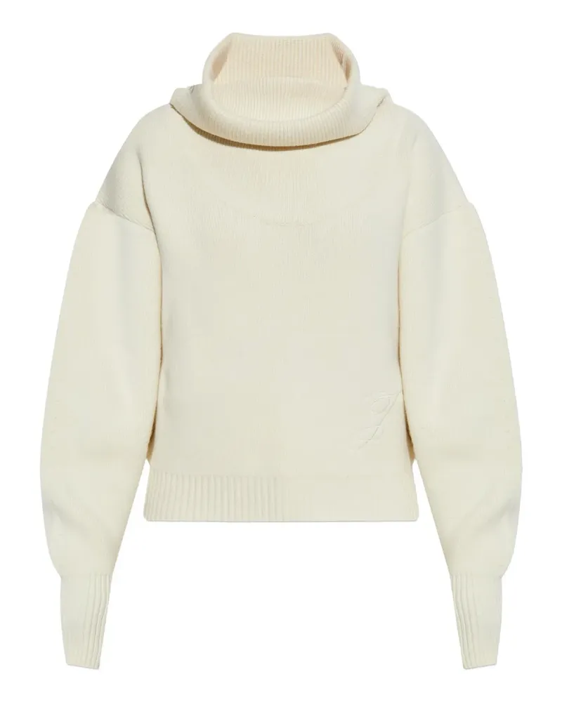Jacquemus Pallone embroidered sweater - Nude Nude