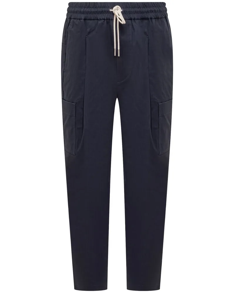Drôle de Monsieur Hose mit geradem Bein - Blau Blau