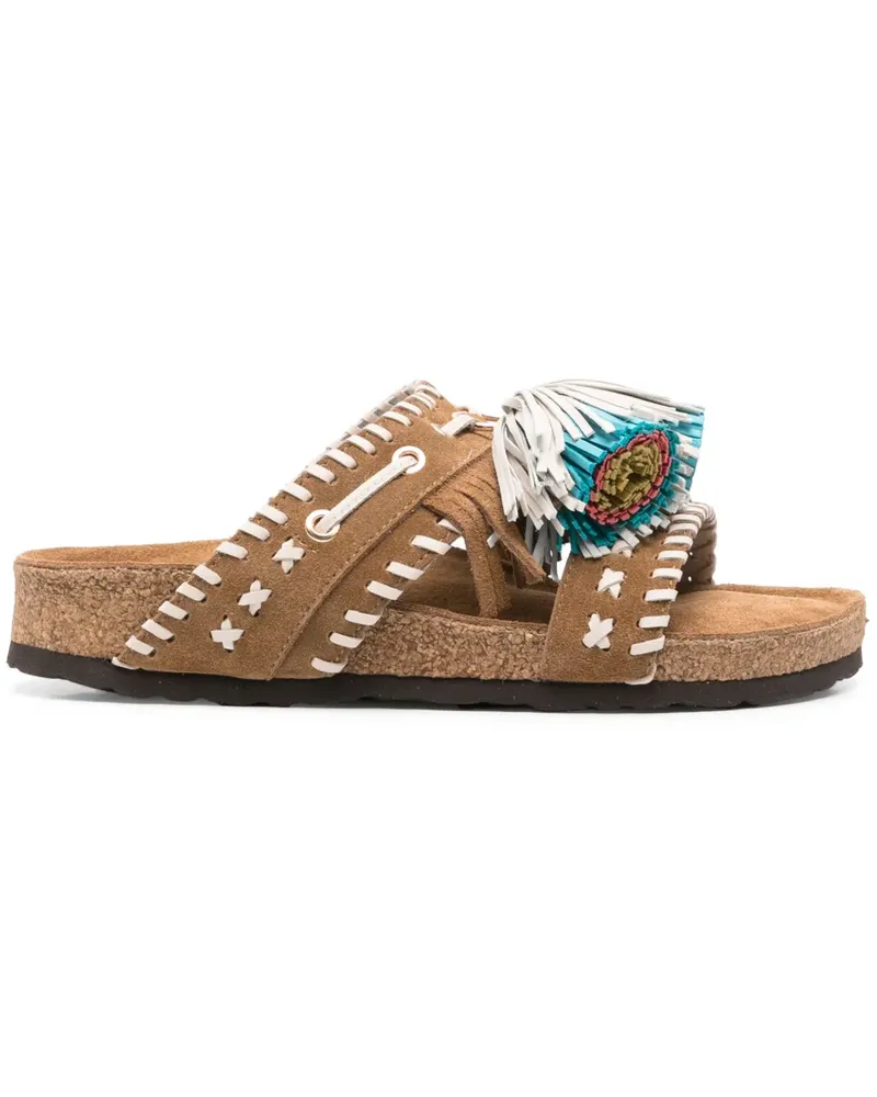 Elena Iachi C10 Sandalen - Braun Braun