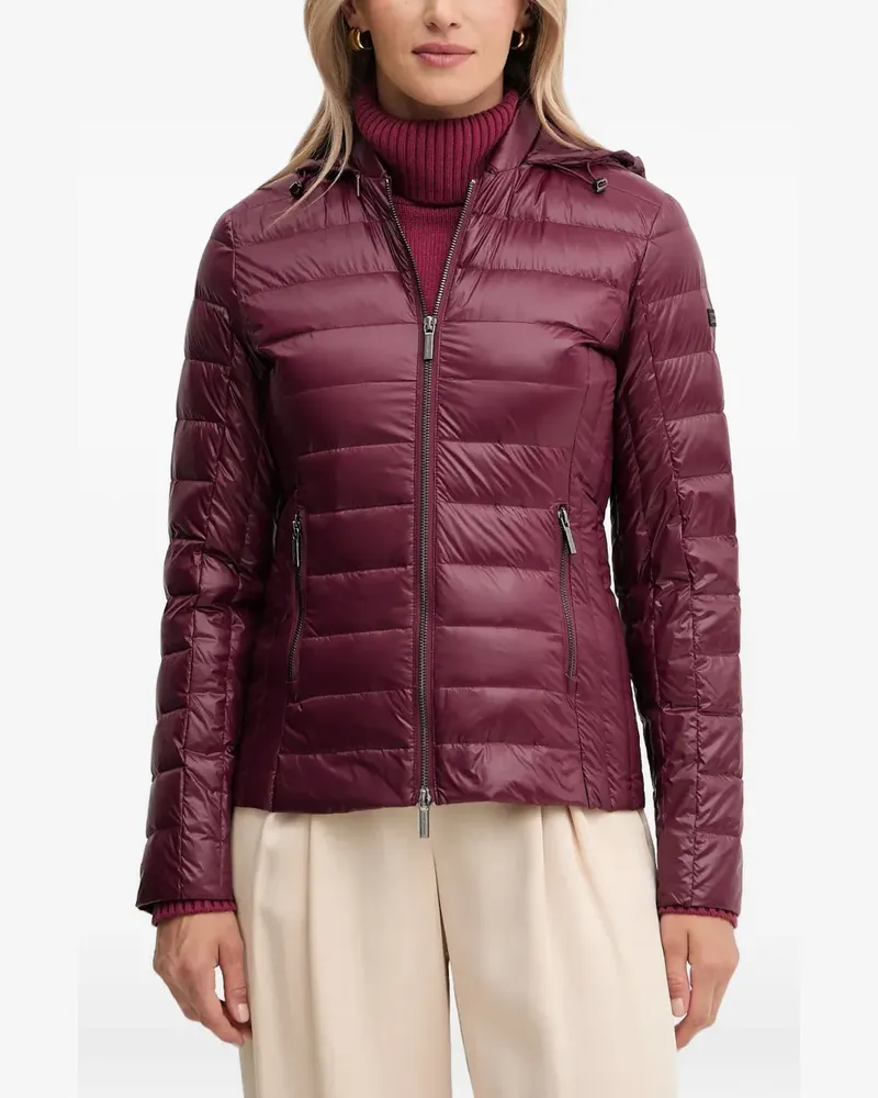 Armani Exchange hooded puffer jacket - Rot Rot
