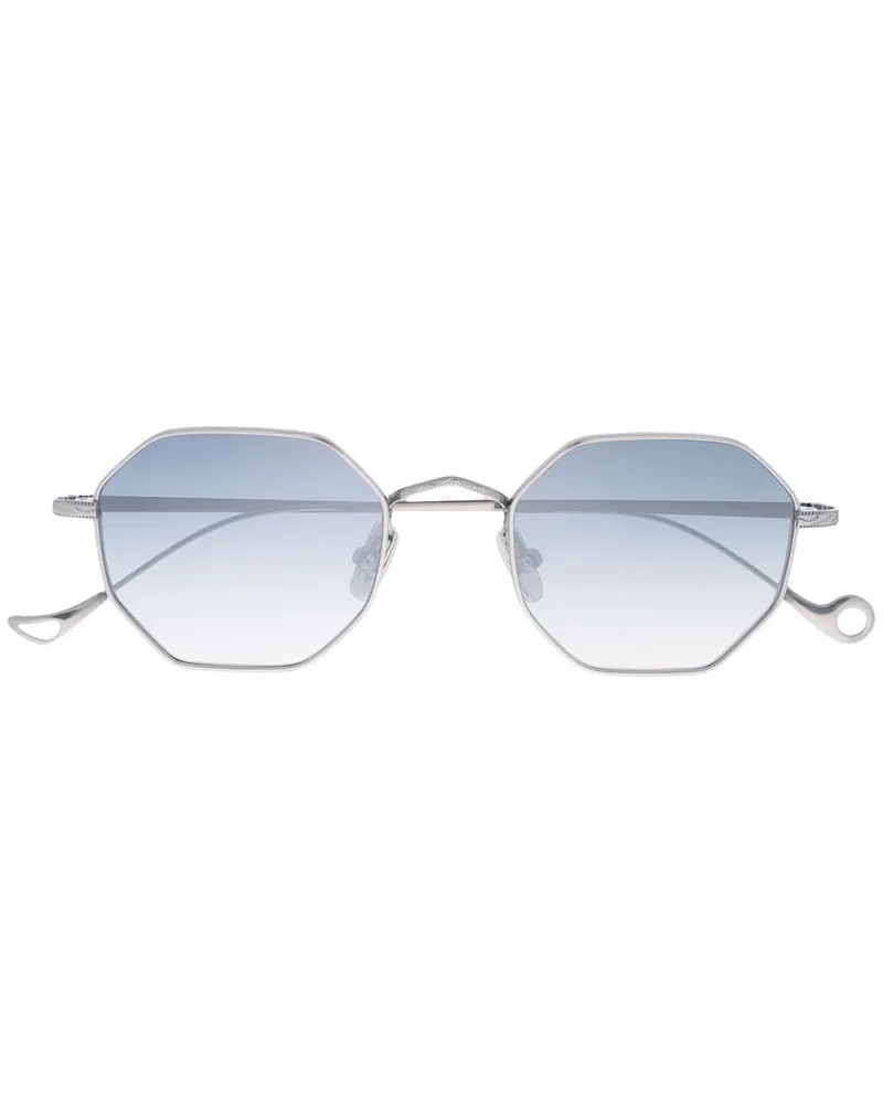 Eyepetizer Sonnenbrille mit geometrischem Gestell - Silber Silber