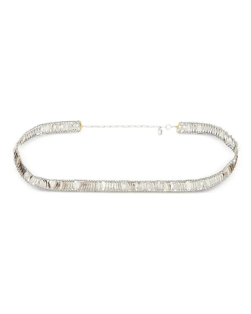 Isabel Marant Yrella Gürtel - Silber Silber