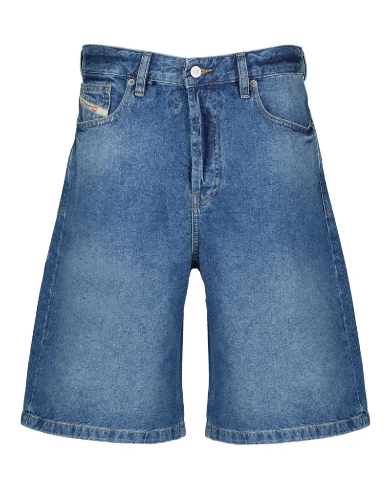 Diesel D-Sire high-waisted five-pockets shorts - Blau Blau