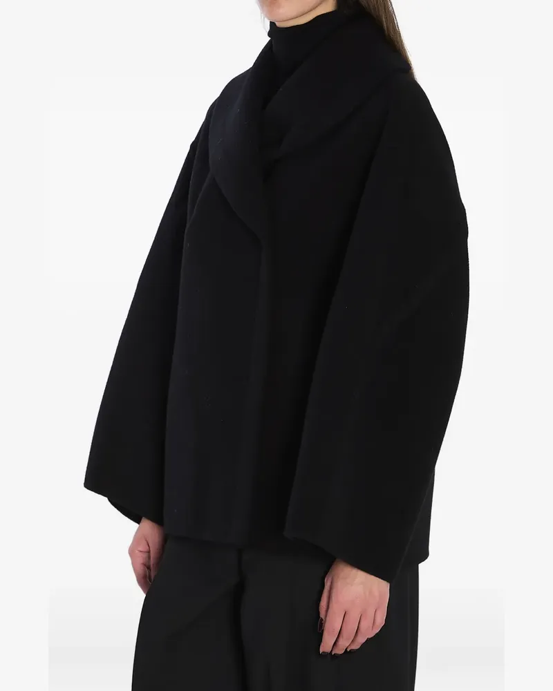 The Row Doppelreihiger Mantel - Schwarz Schwarz