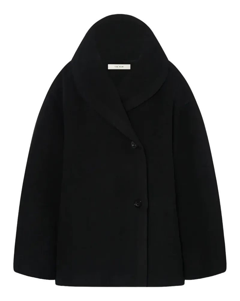 The Row Doppelreihiger Mantel - Schwarz Schwarz