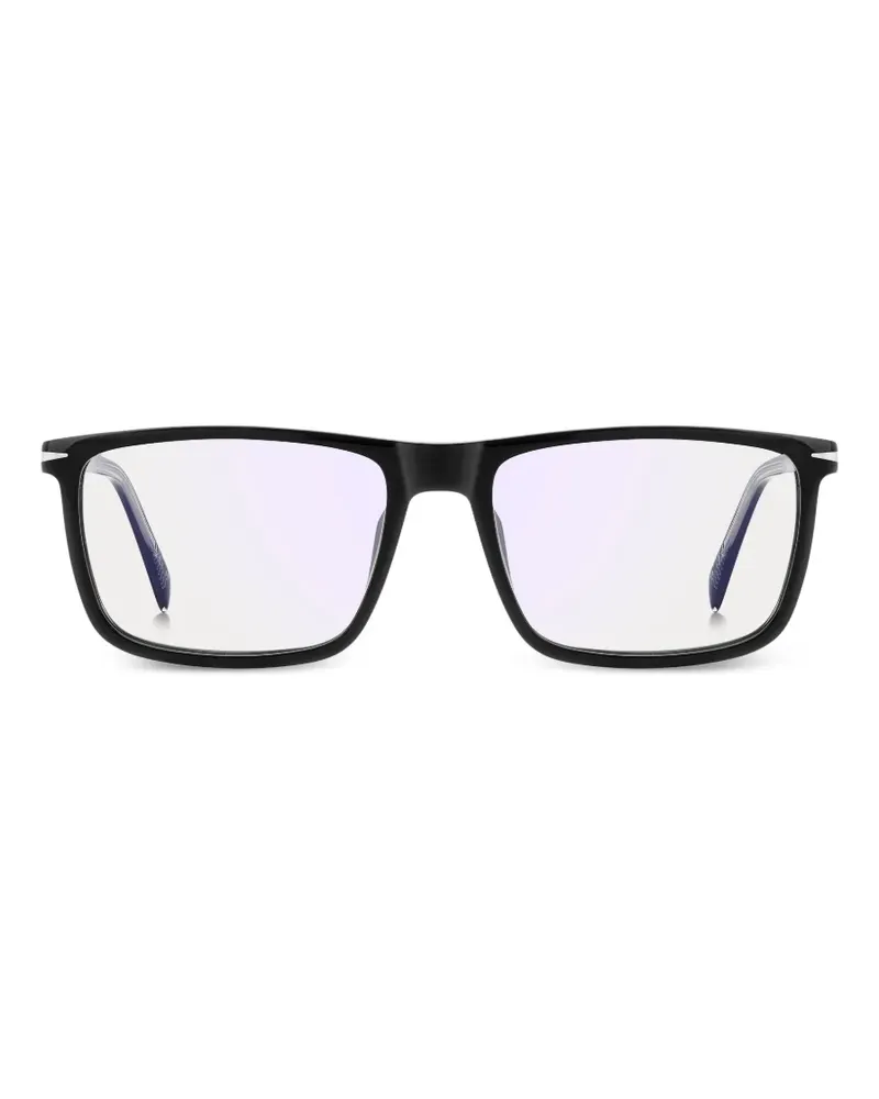 EYEWEAR by DAVID BECKHAM Brille mit eckigem Gestell - Schwarz Schwarz