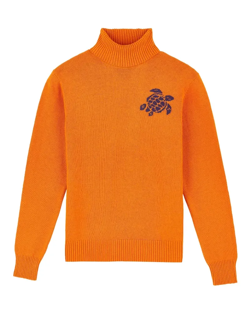 Vilebrequin turtleneck sweater - Orange Orange