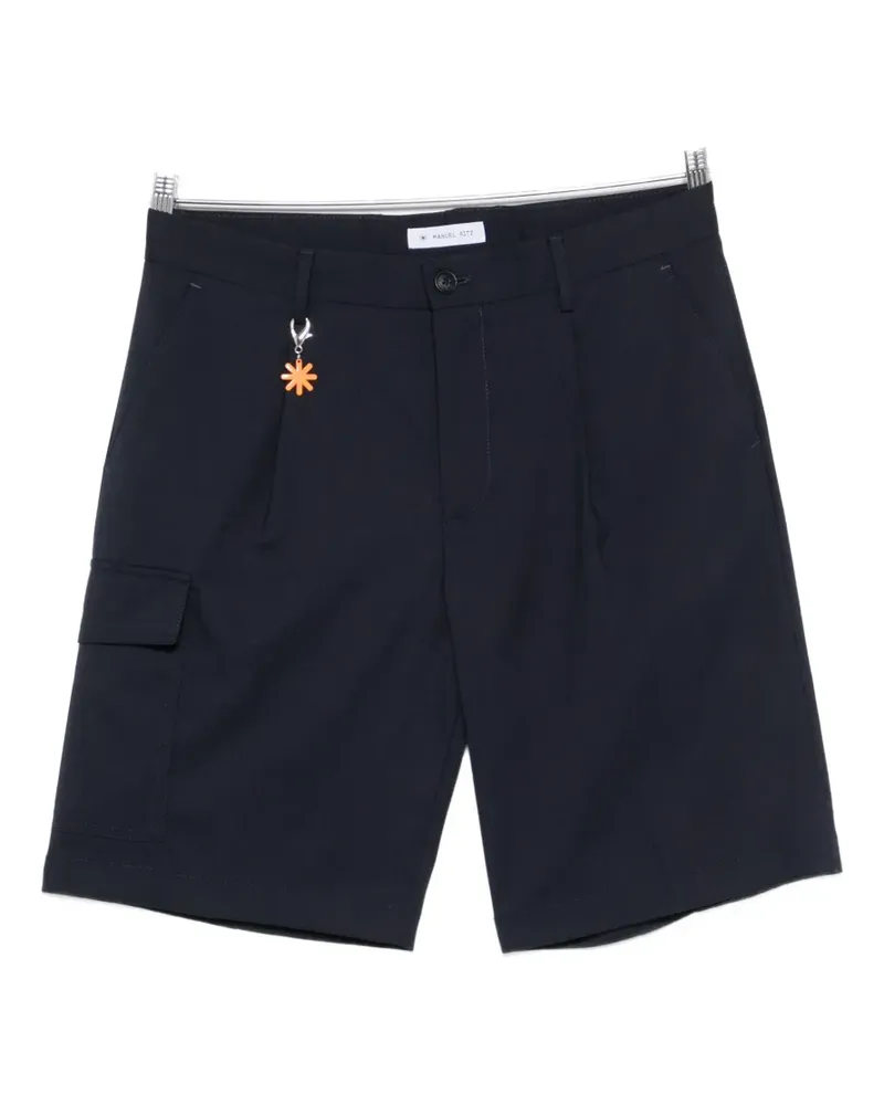 Manuel Ritz cargo-pocket shorts - Blau Blau