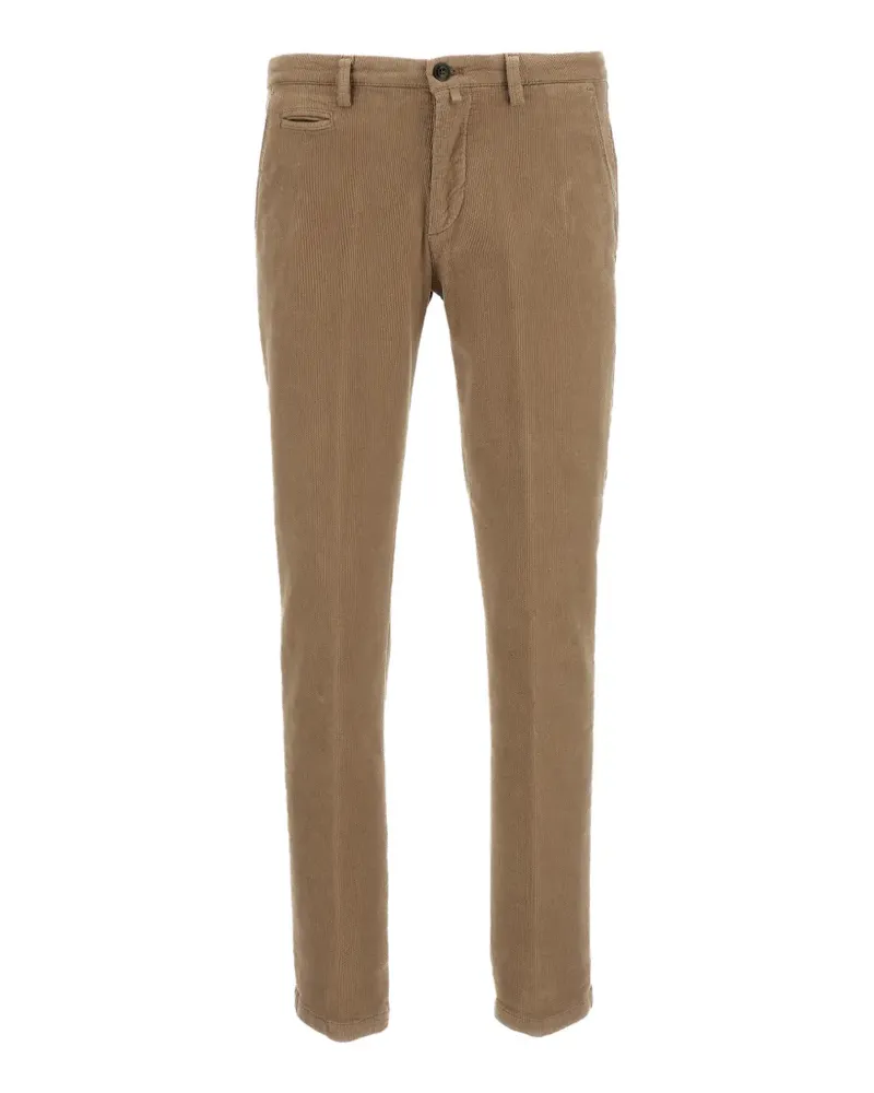 Briglia 1949 Tapered-Hose aus Cord - Braun Braun