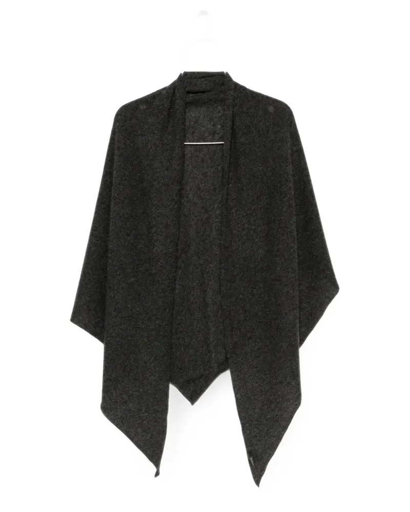 Faliero Sarti asymmetric-hem scarf - Grau Grau