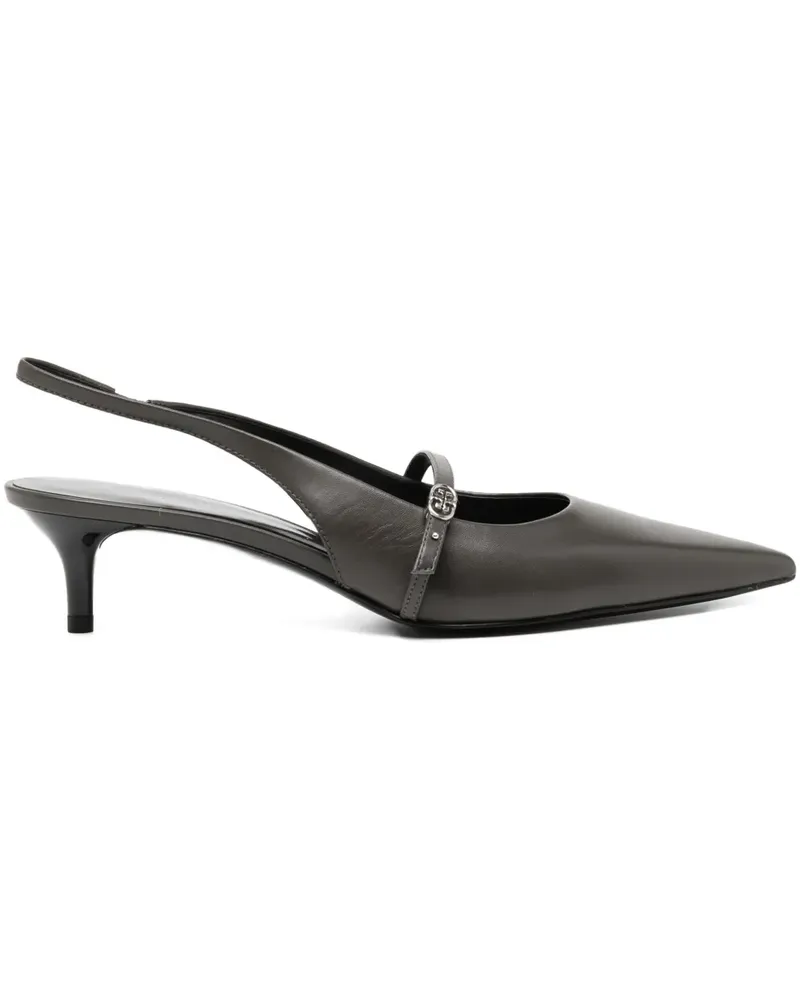 Tory Burch Pumps mit Logo-Schnalle 45mm - Grau Grau
