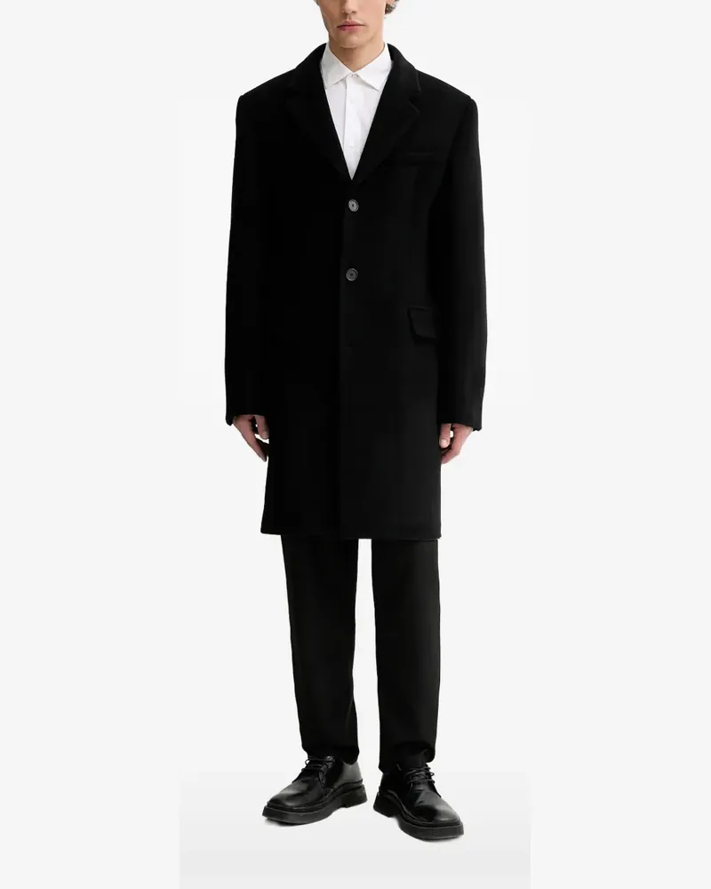 Filippa K William buttoned coat - Schwarz Schwarz