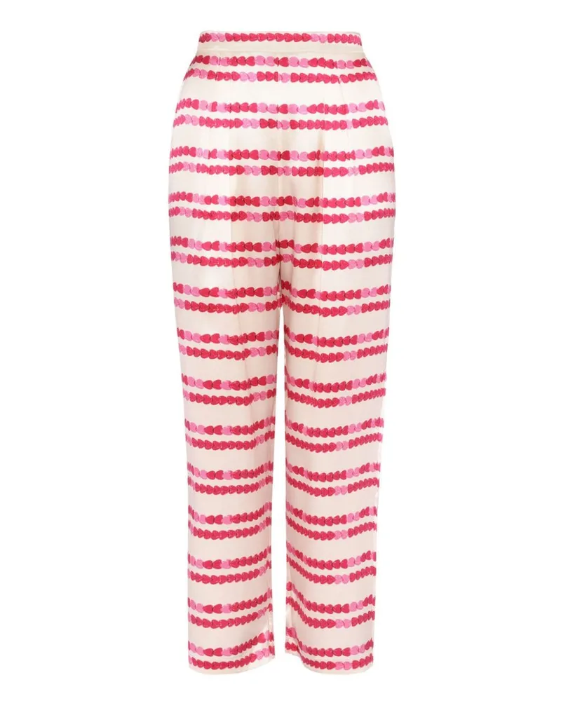 Eres Roméo Pyjamahose aus Seide - Rosa Rosa