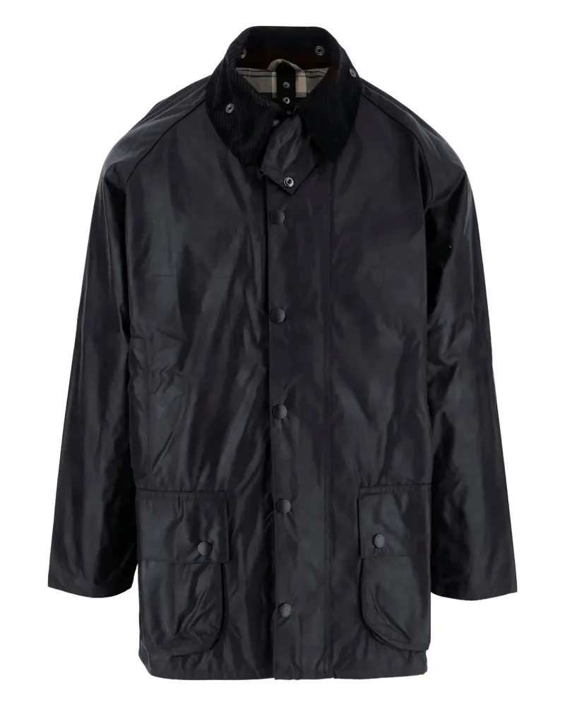 Barbour Mantel mit Cordkragen - Blau Blau