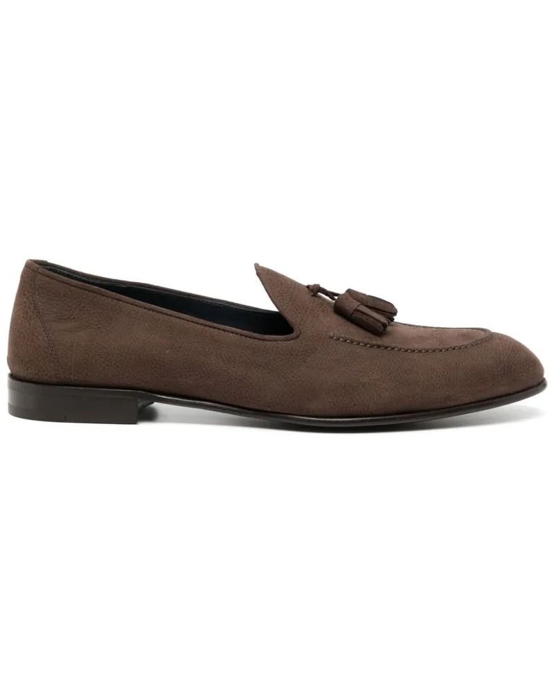 Brioni Klassische Loafer - Braun Braun
