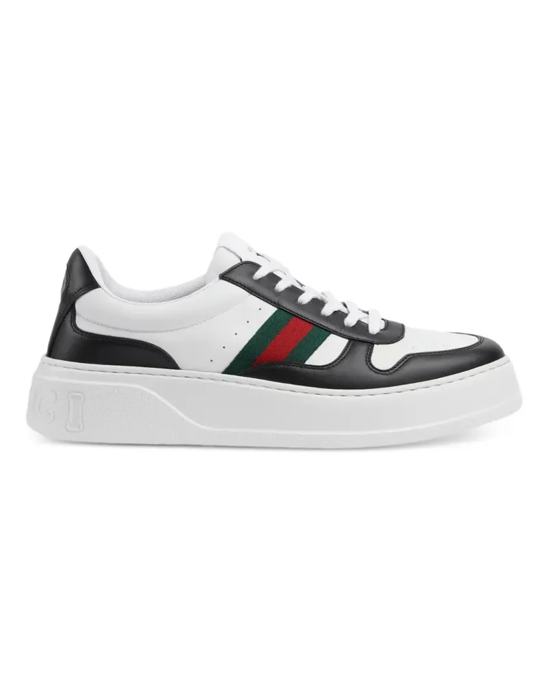 Gucci Chunky Stripe Sneakers - Weiß Weiß
