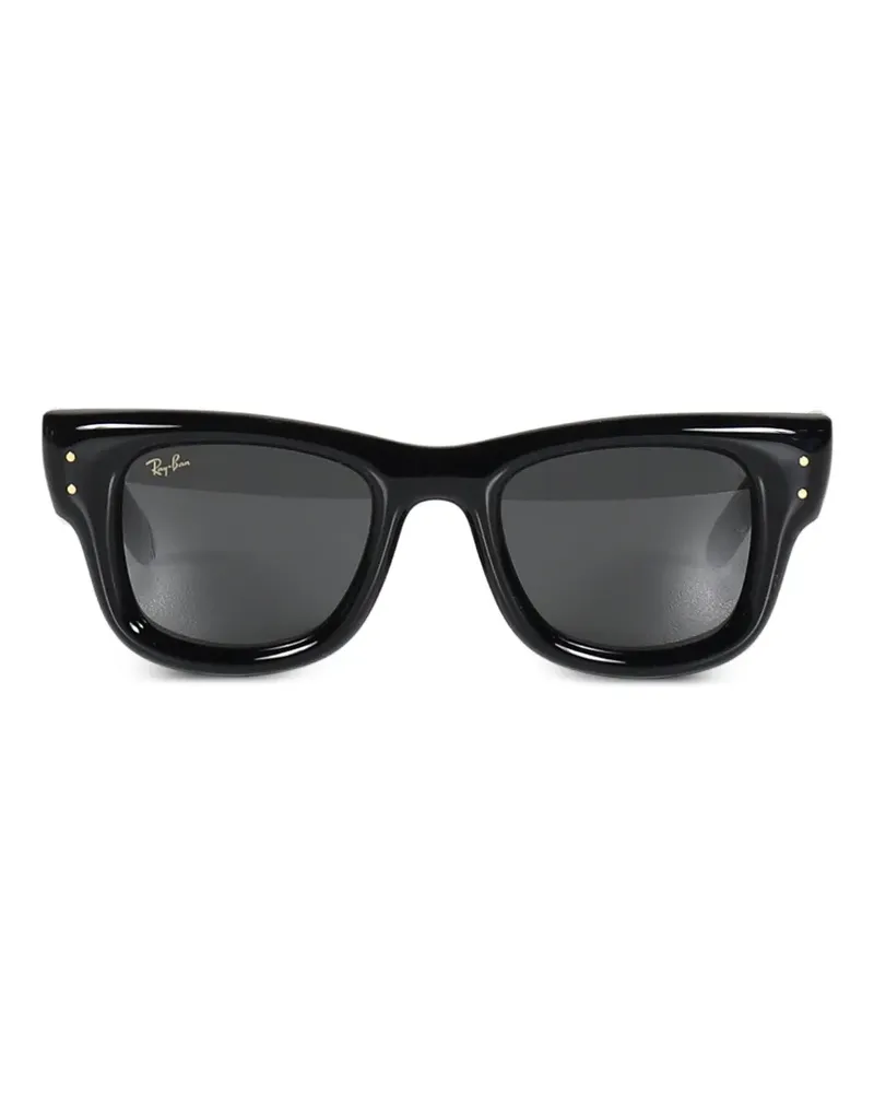 Ray Ban Wayfarer Puffer square-frame sunglasses - Schwarz Schwarz