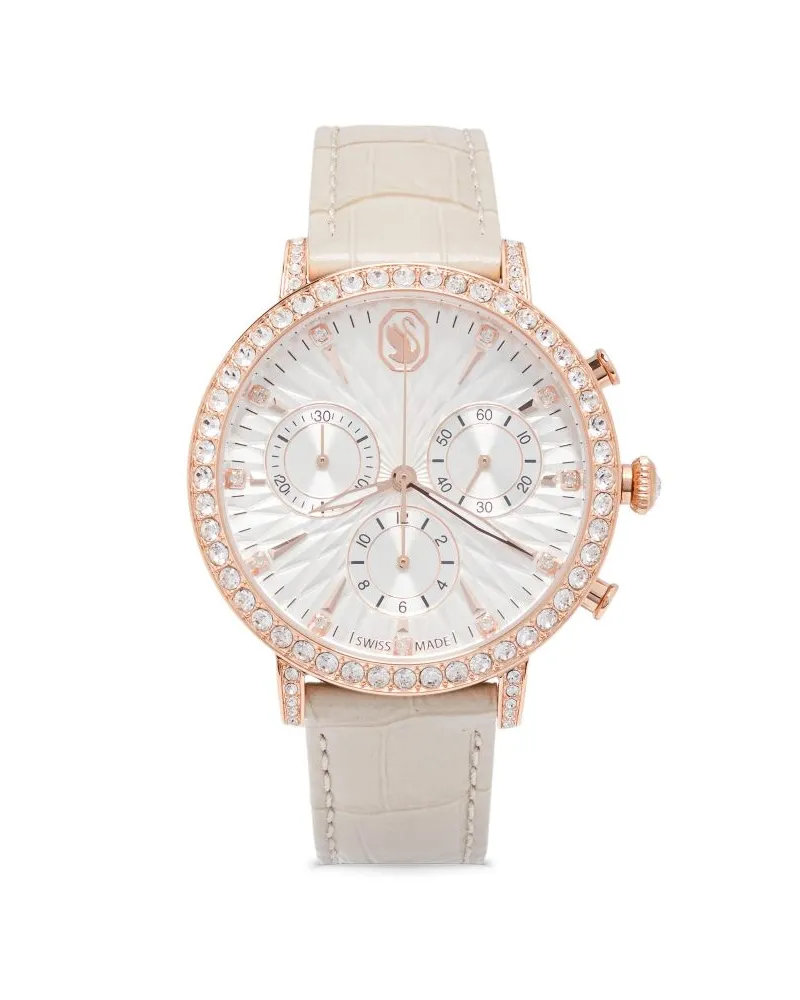 Swarovski Matrix Tennis Chrono 36mm - Nude Nude