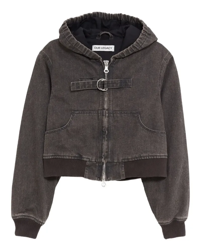Our Legacy Jacke mit Kapuze - Grau Grau
