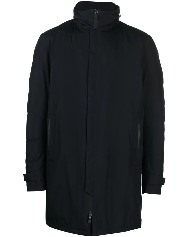 Herno Laminar Parka mit Stehkragen - Blau Blau