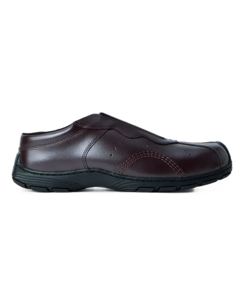 Dr.Martens Aurix contrast-stitch leather loafers - Violett Violett