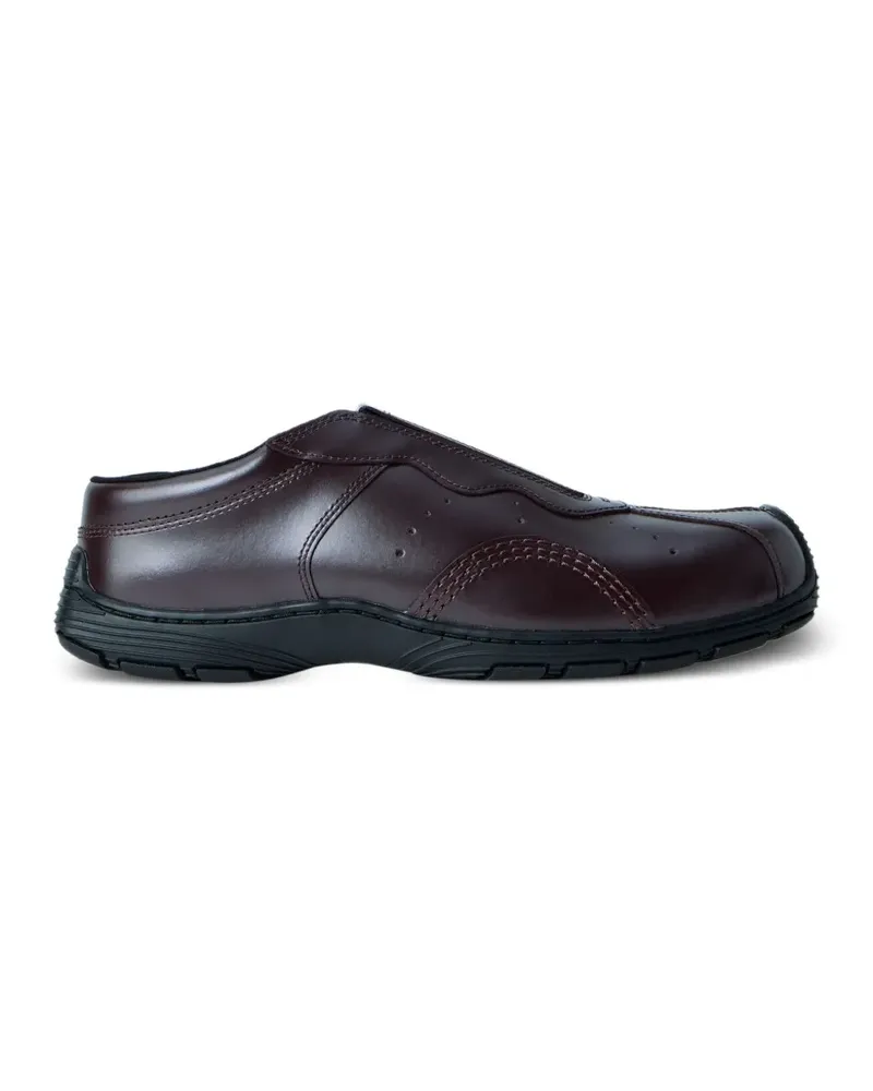 Dr.Martens Aurix contrast-stitch leather loafers - Violett Violett