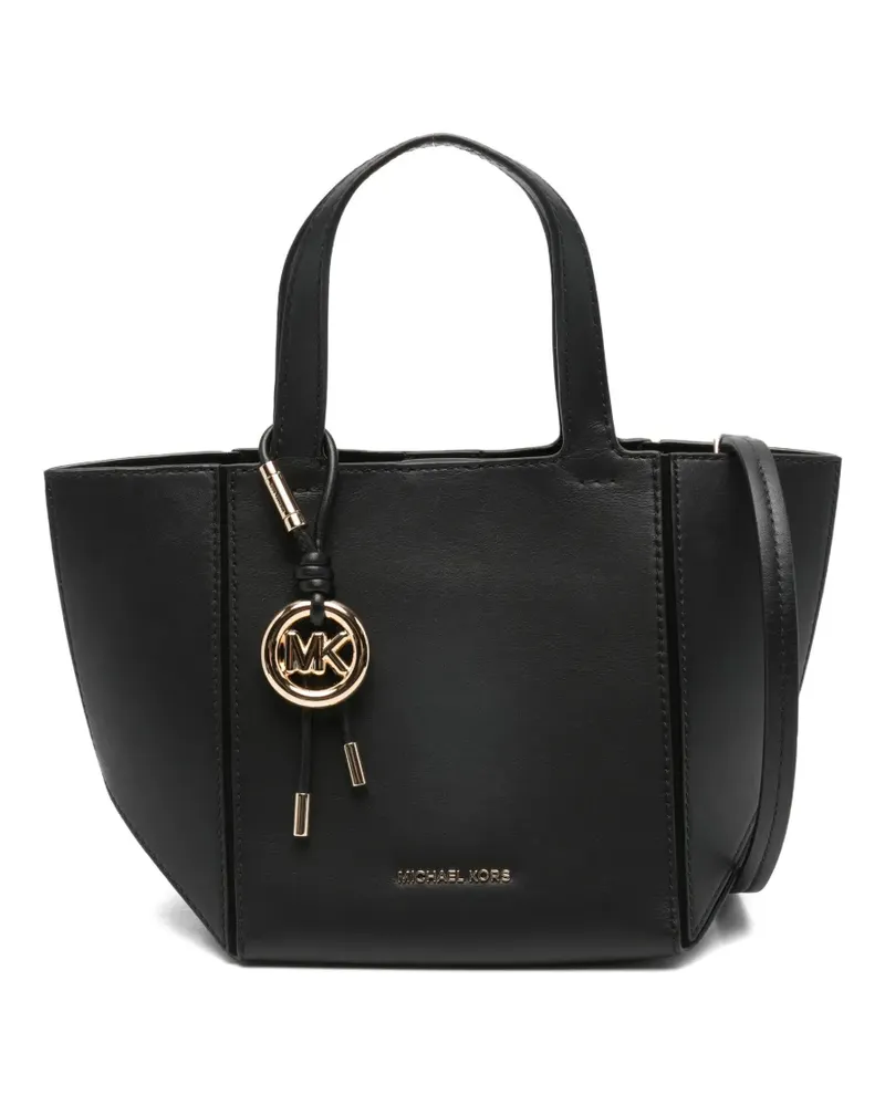 Michael Kors Jordi logo-charm tote bag - Schwarz Schwarz