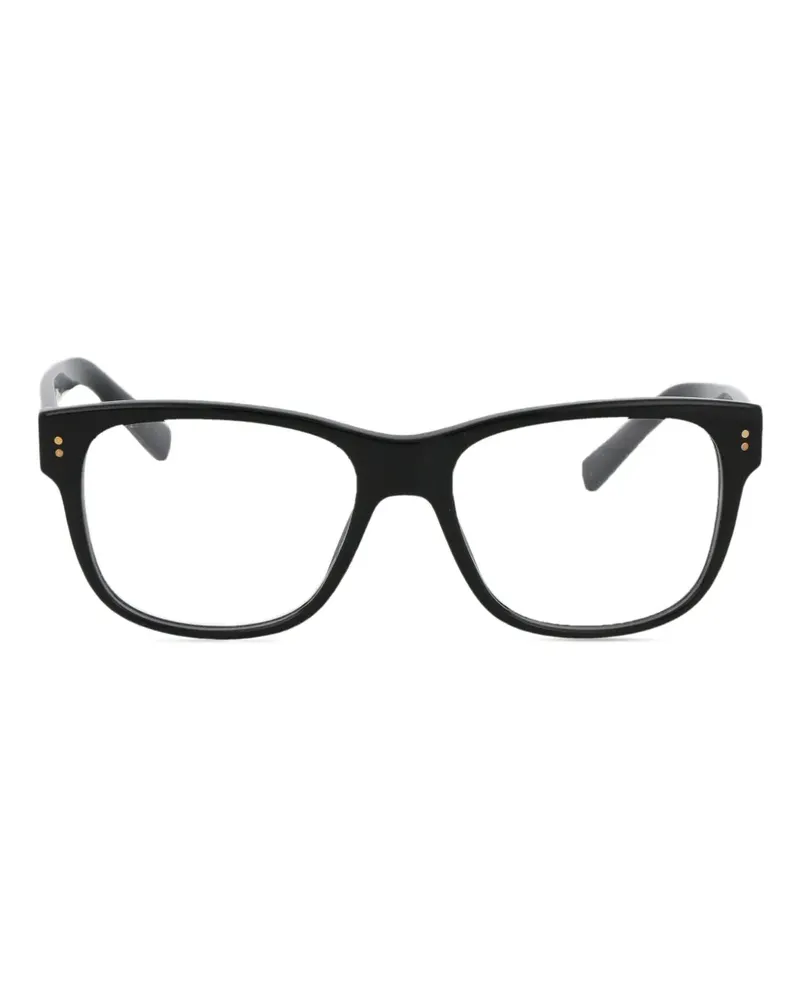 Dolce & Gabbana Eckige Brille - Schwarz Schwarz