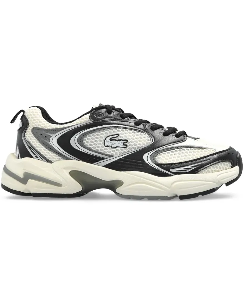 Lacoste Sneakers aus Mesh - Weiß Weiß