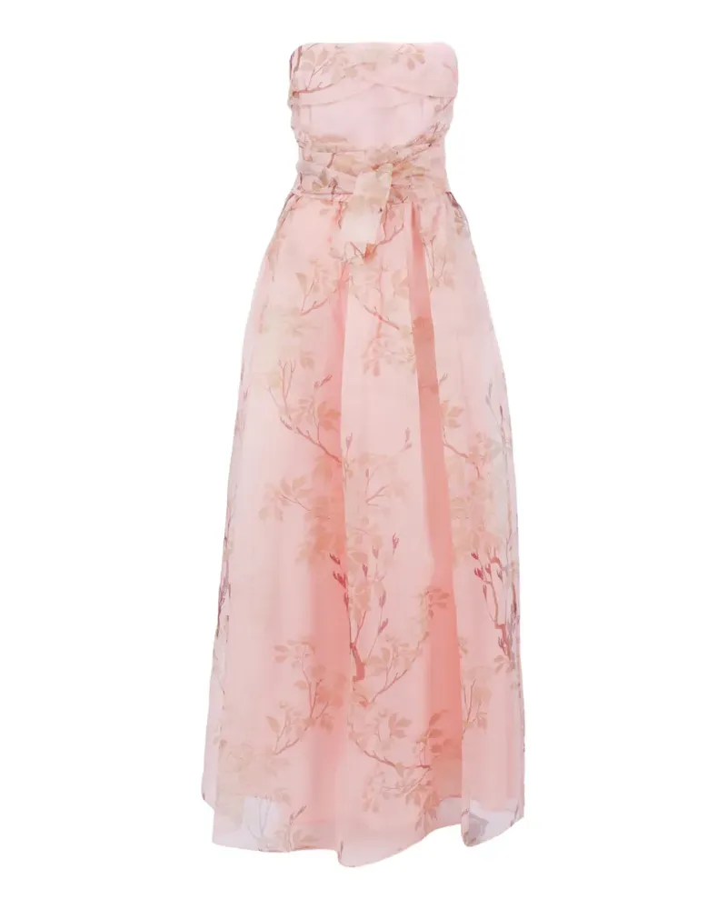 Max Mara Dominio floral-print dress - Rosa Rosa