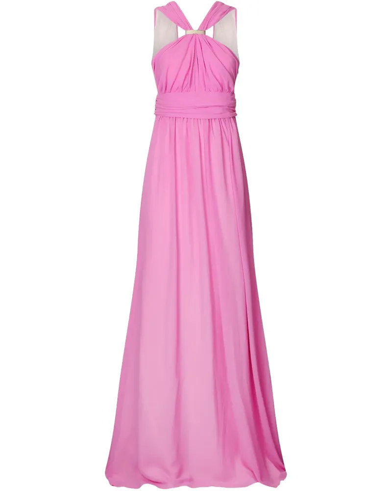 Liu Jo Drapiertes Abendkleid - Rosa Rosa