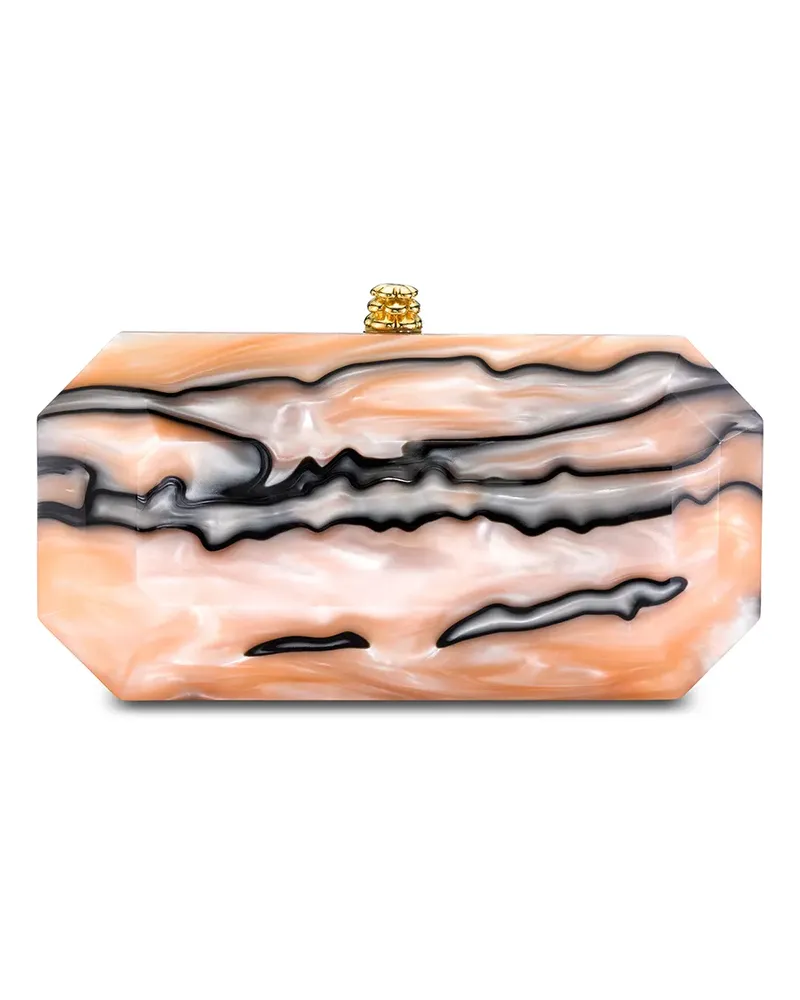 Tyler Ellis Kleine Perry Clutch - Orange Orange