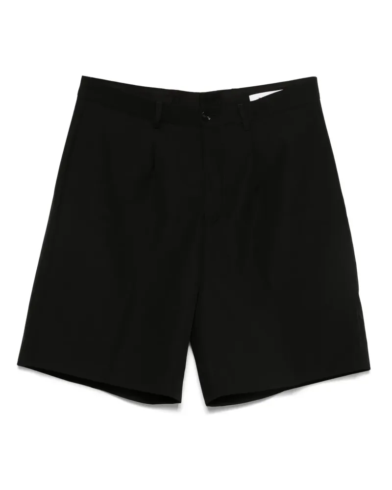Be Able Shorts mit Bundfalten - Schwarz Schwarz