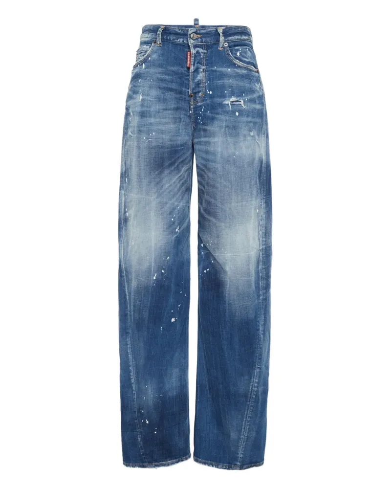 Dsquared2 Jeans im Distressed-Look - Blau Blau
