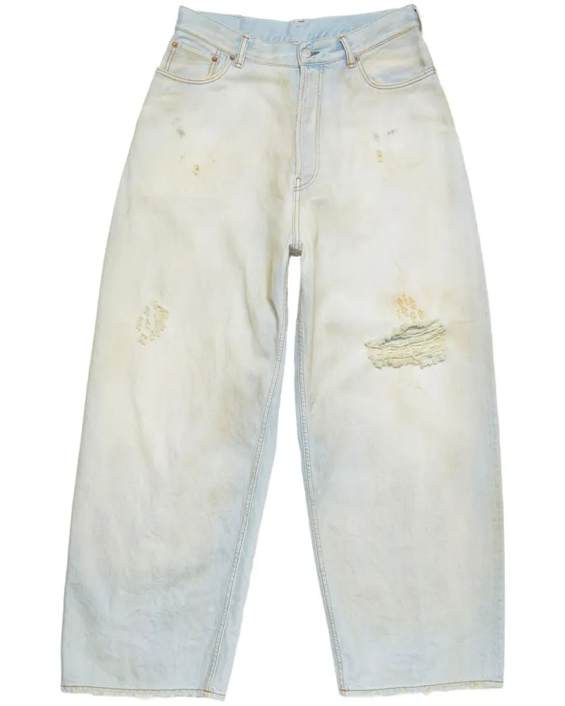 Acne Studios Jeans mit weitem Bein - Blau Blau