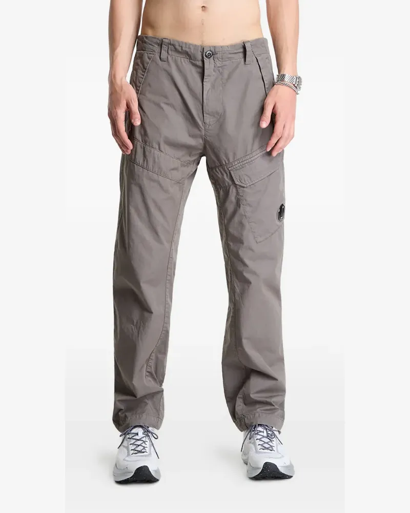 C.P. Company Lens-detail cargo pants - Grau Grau