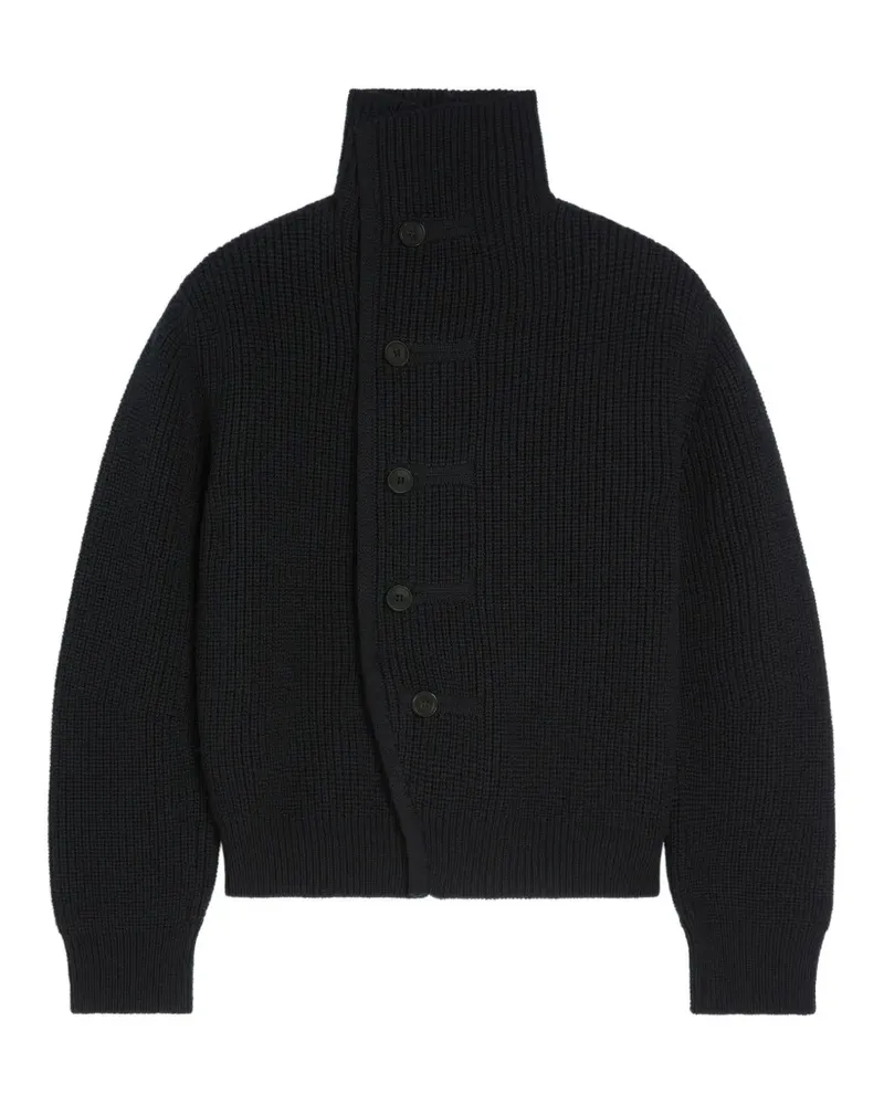 Dries van Noten Grobstrick-Cardigan - Schwarz Schwarz