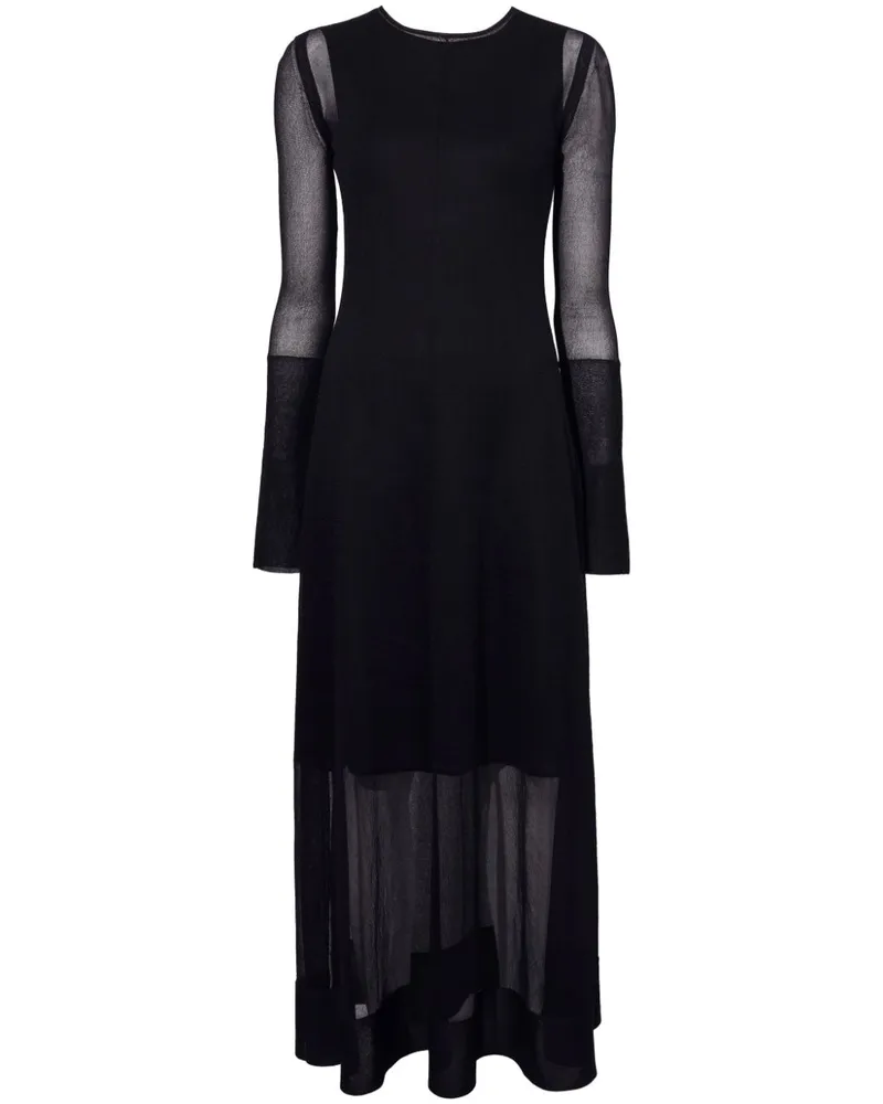 Proenza Schouler Anneliese Kleid - Schwarz Schwarz