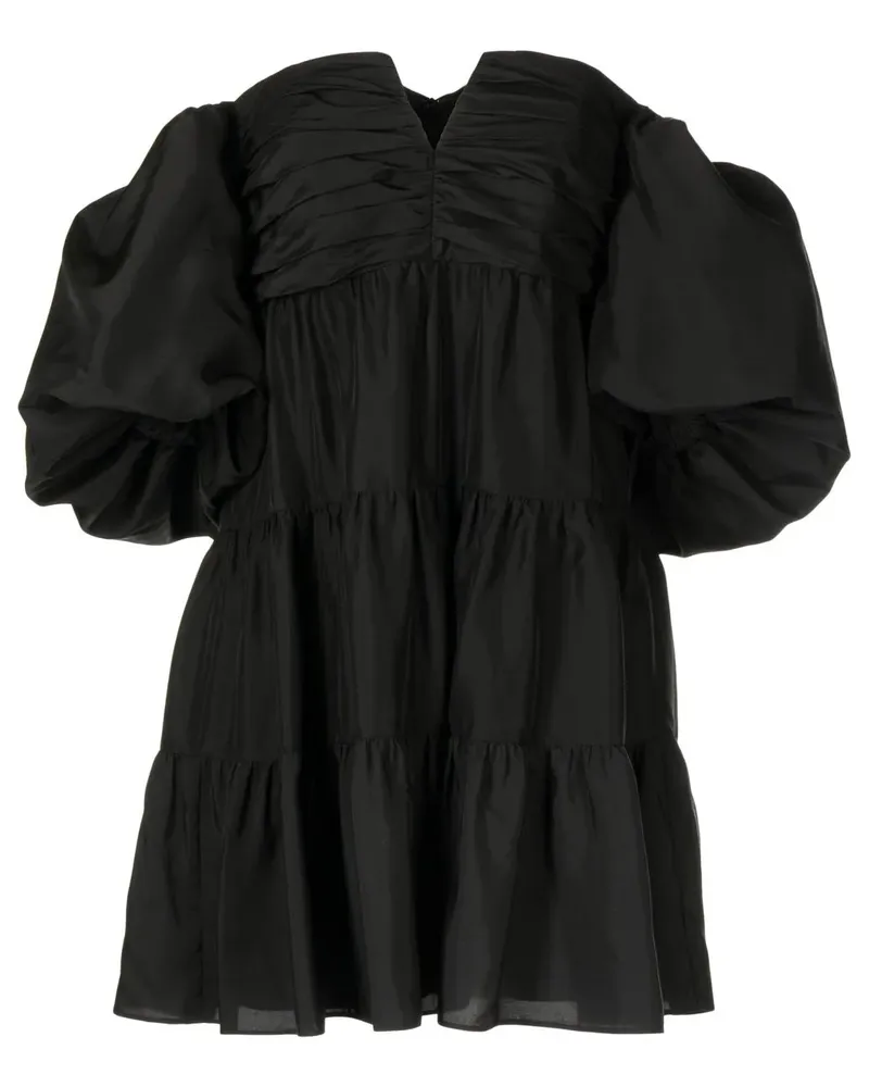 Rebecca Vallance Darlene Minikleid - Schwarz Schwarz