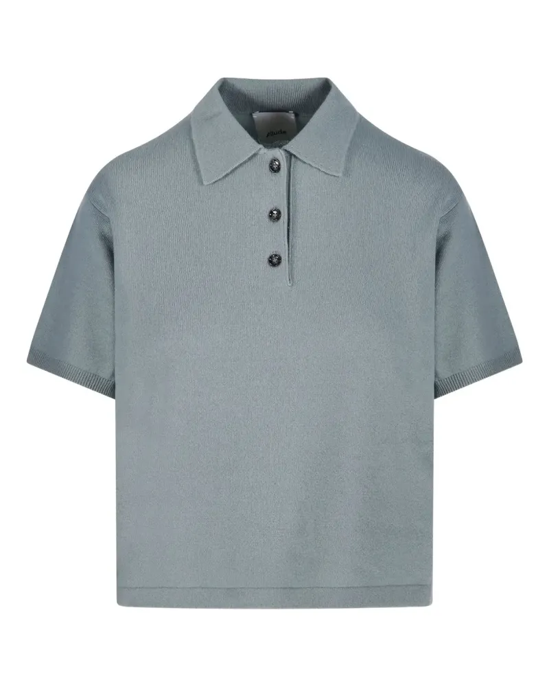 ALLUDE Klassisches Poloshirt - Grün Grün