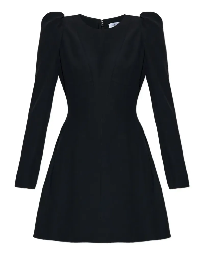 Alexander McQueen long-sleeve mini dress - Schwarz Schwarz