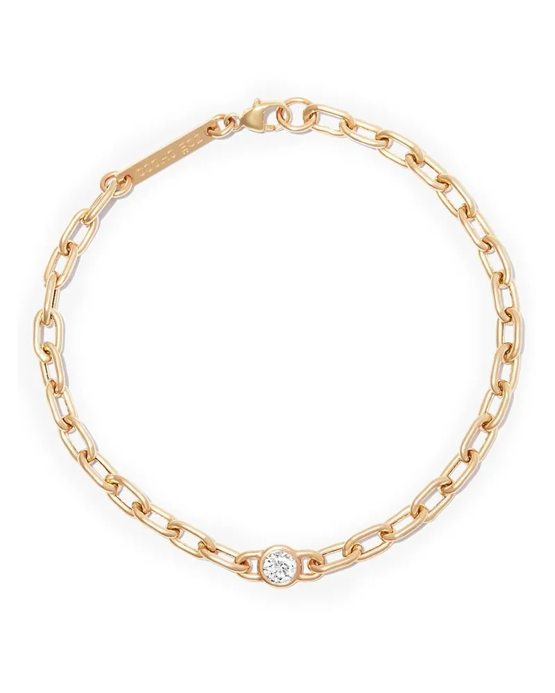 ZOË CHICCO 14kt Gelbgoldarmband mit Diamant Gold