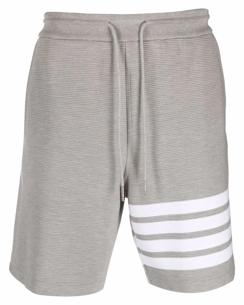 Thom Browne Ottoman Joggingshorts - Grau Grau