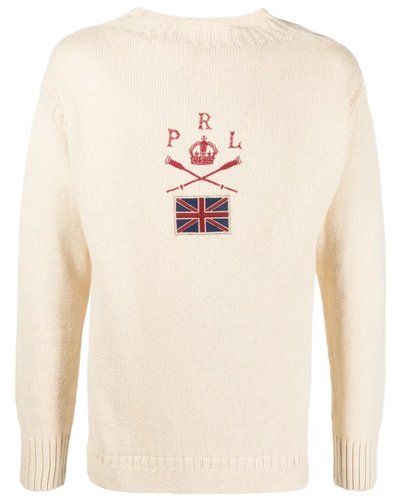 Ralph Lauren Pullover mit Logo-Stickerei - Nude Nude