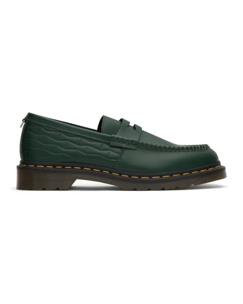 Dr.Martens x Wasted Youth Penton Loafer aus Glattleder - Grün Grün